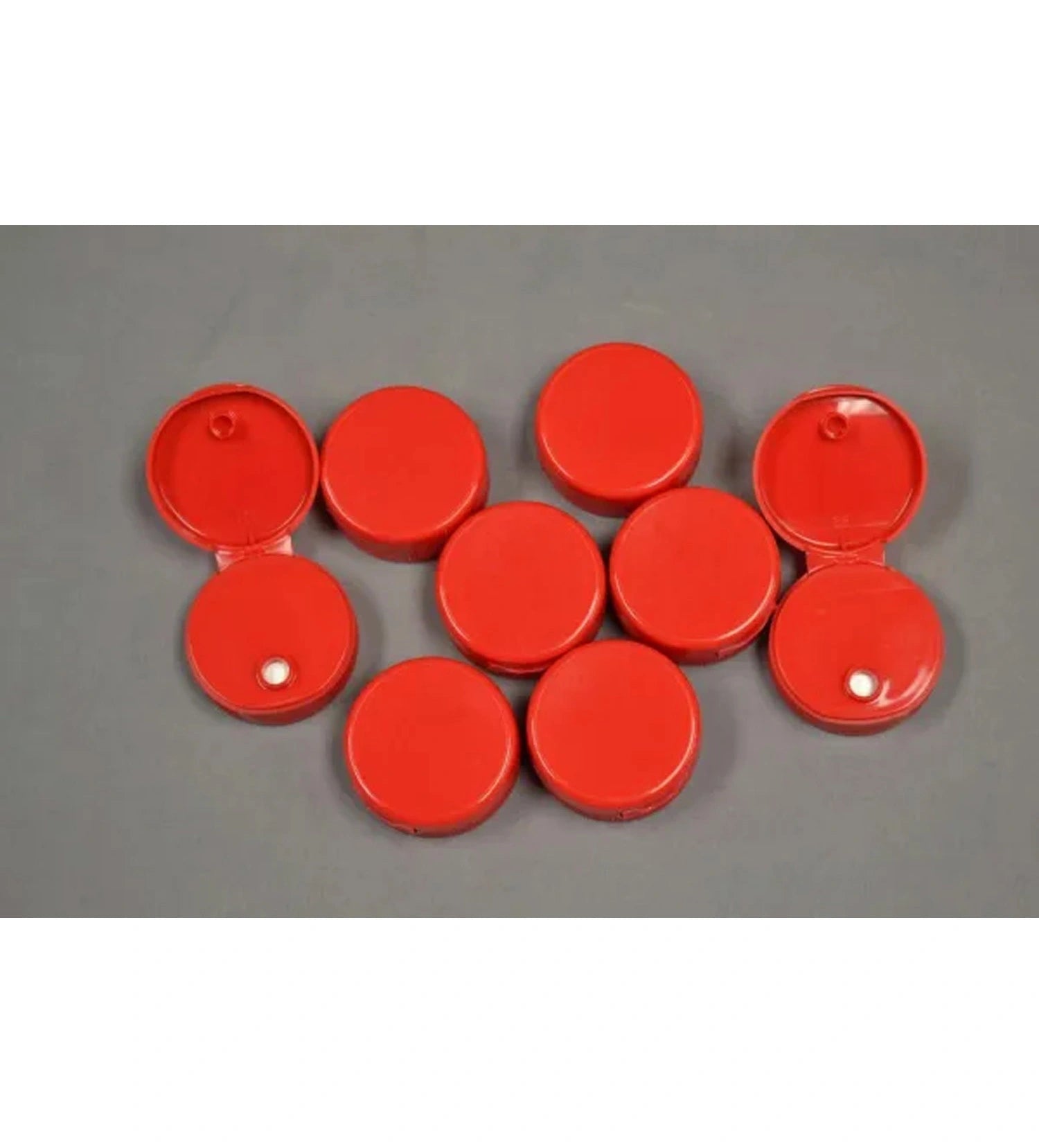 Caps Red-Flip top-CN185